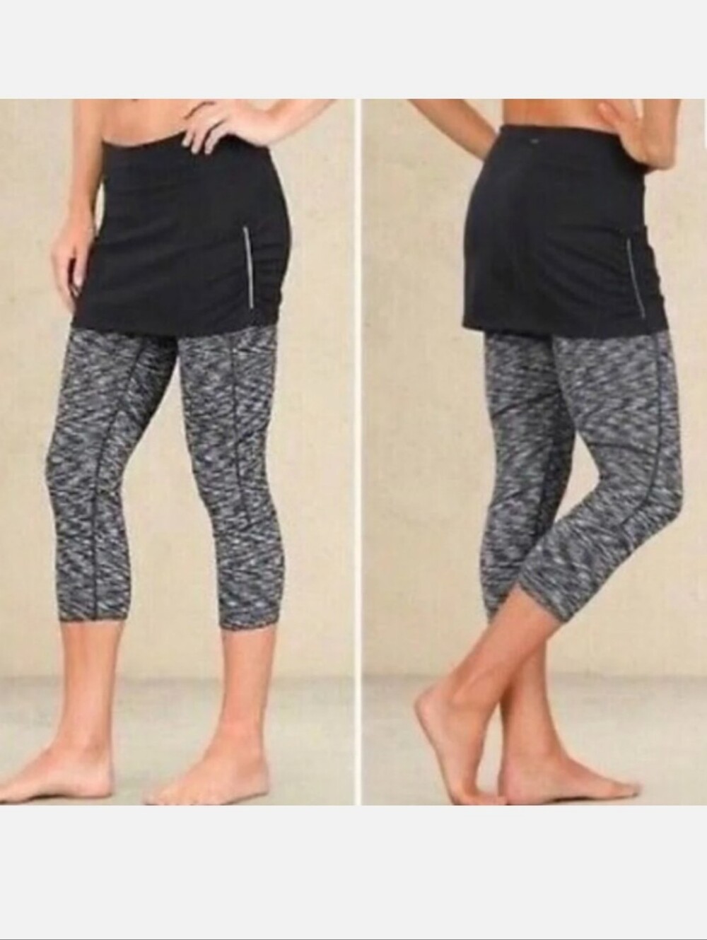 Athleta Skirted Capri Leggings